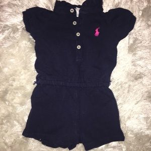 Navy Blue Ralph Lauren Romper